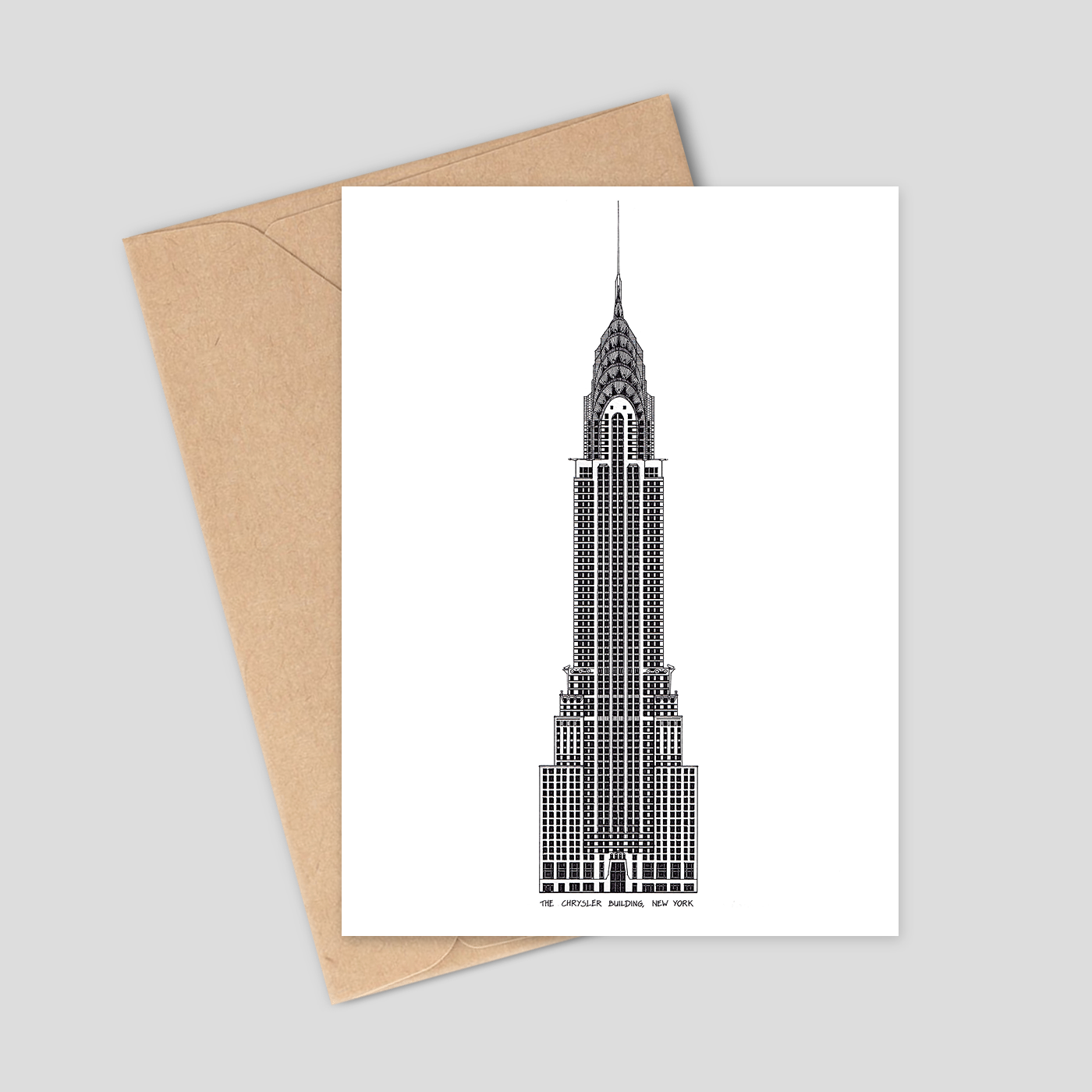 Chrysler Building - Greetings Card