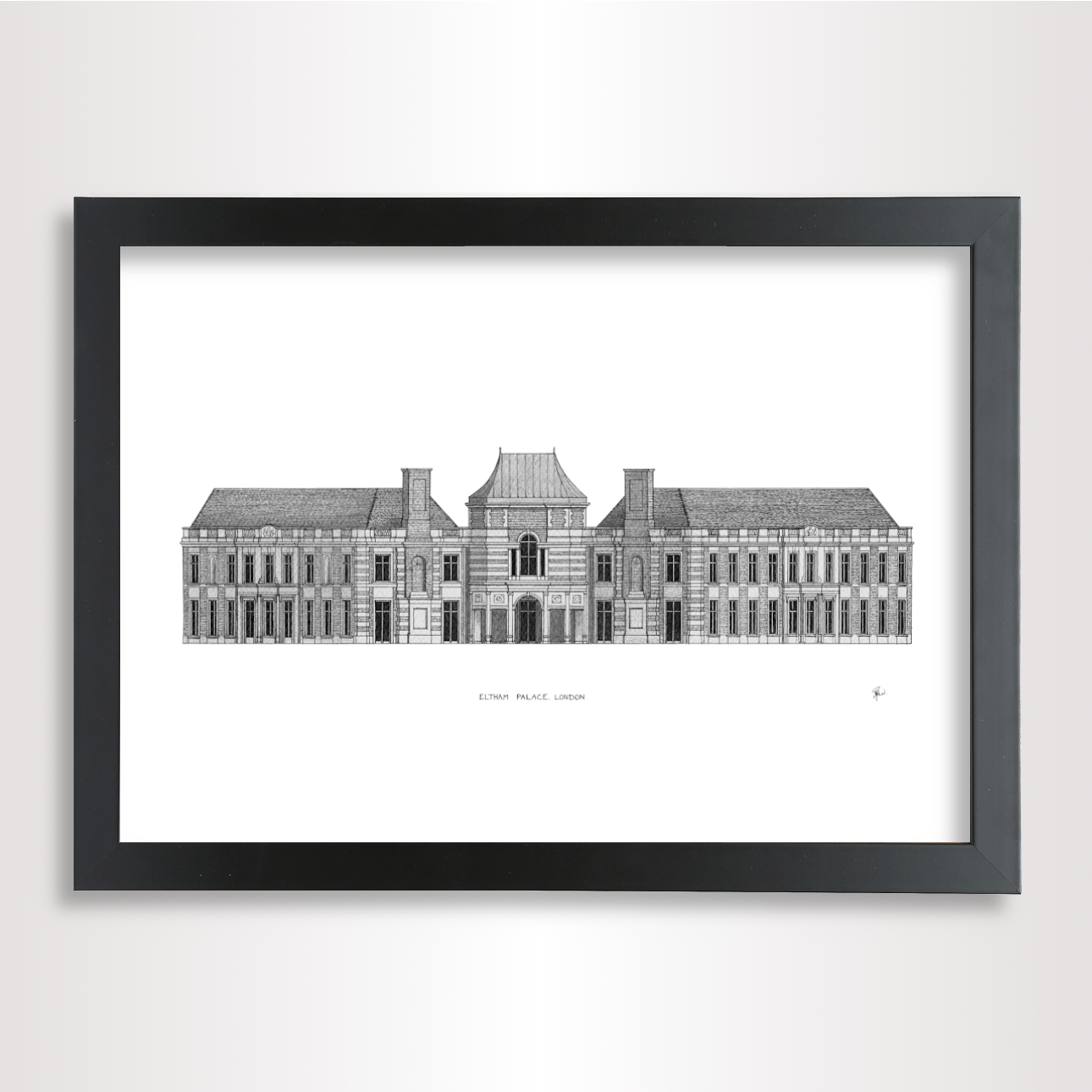 Eltham Palace drawing