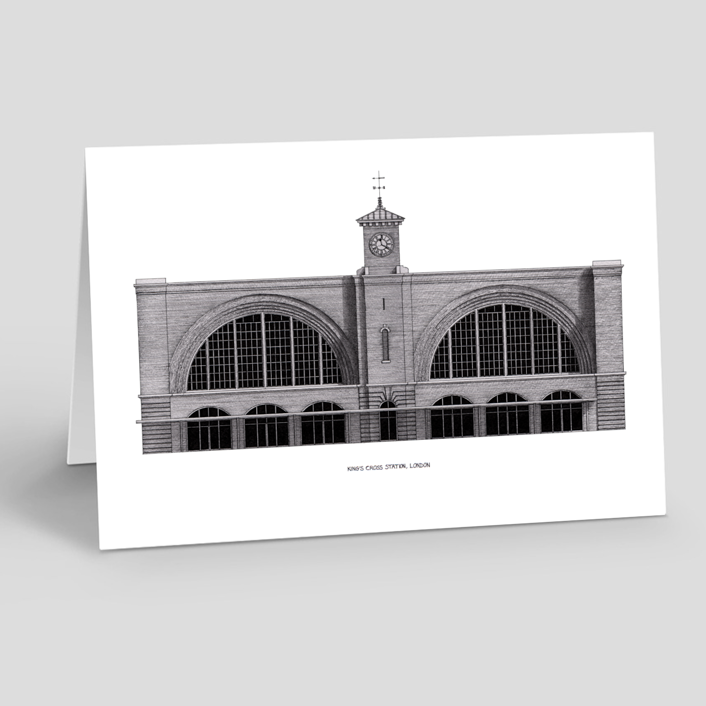 Kings Cross Station - Greetings Card