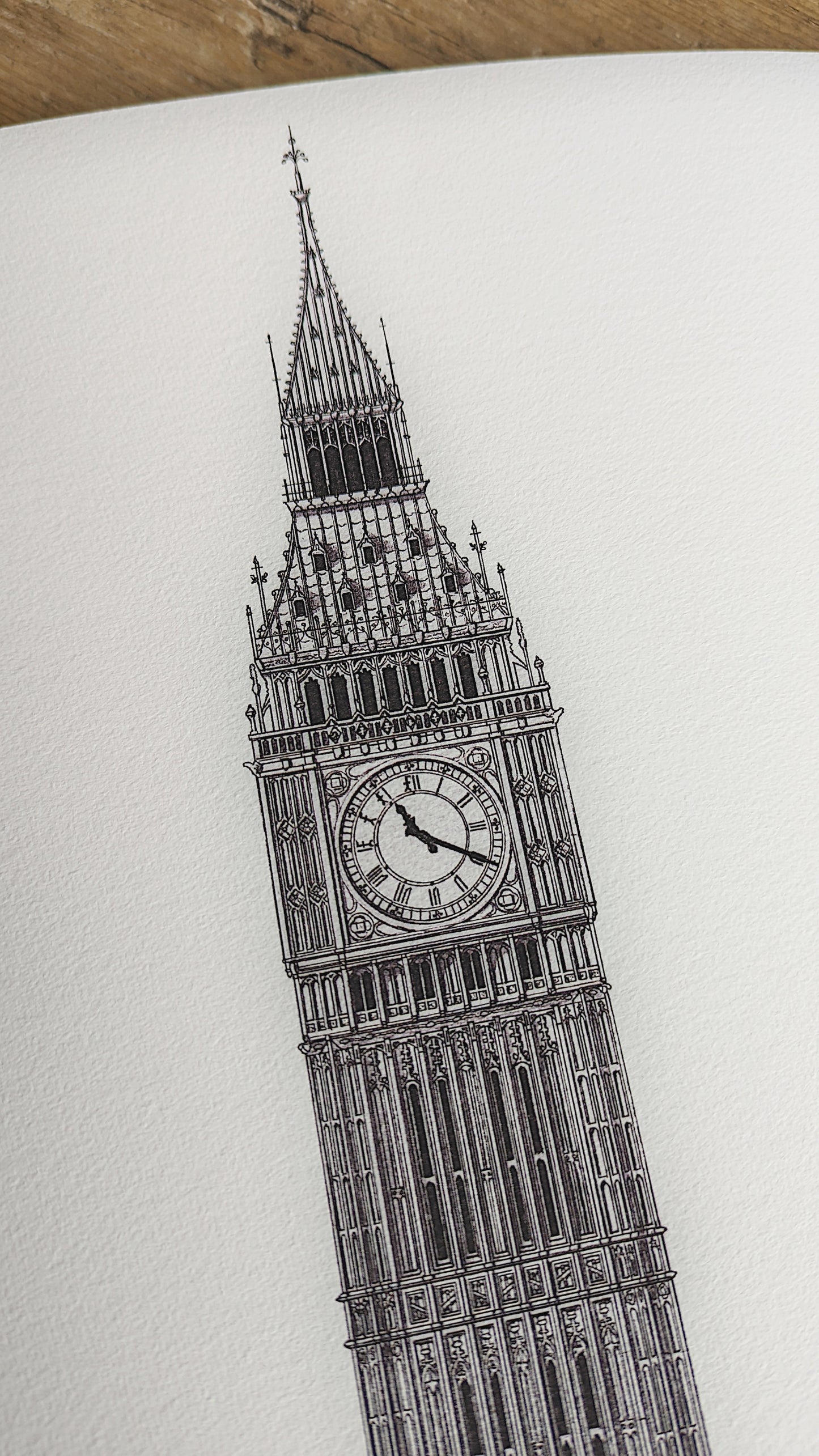 Big Ben, London - High Quality Architecture Print