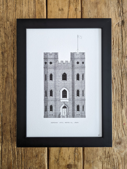 Severndroog Castle, Shooters Hill - High Quality Architecture Print