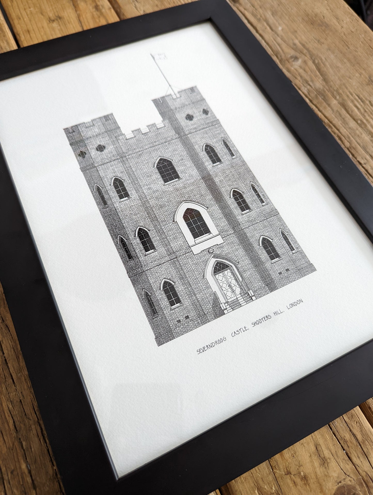 Severndroog Castle, Shooters Hill - High Quality Architecture Print