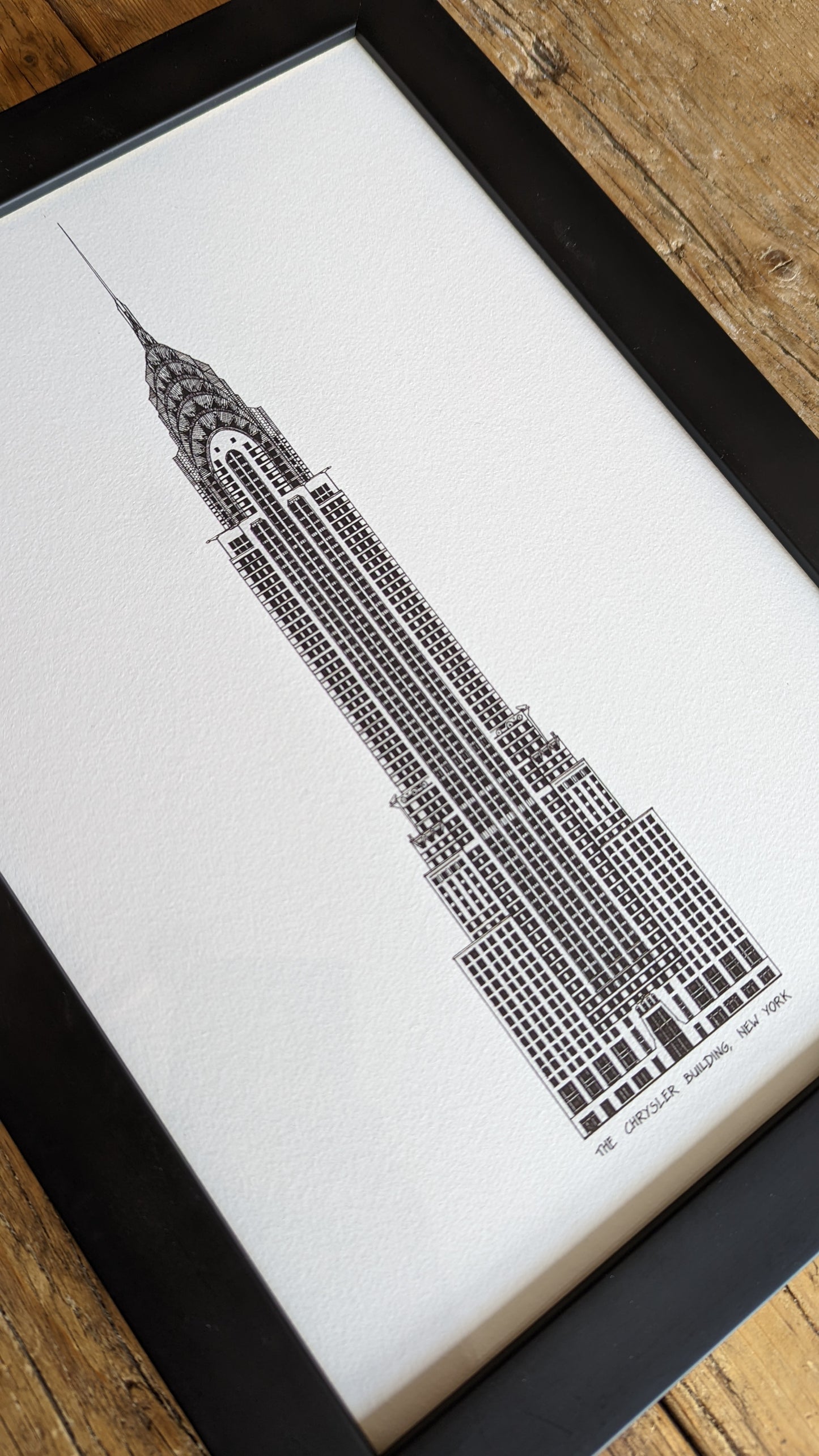 Chrysler Building, New York - High Quality Architecture Print