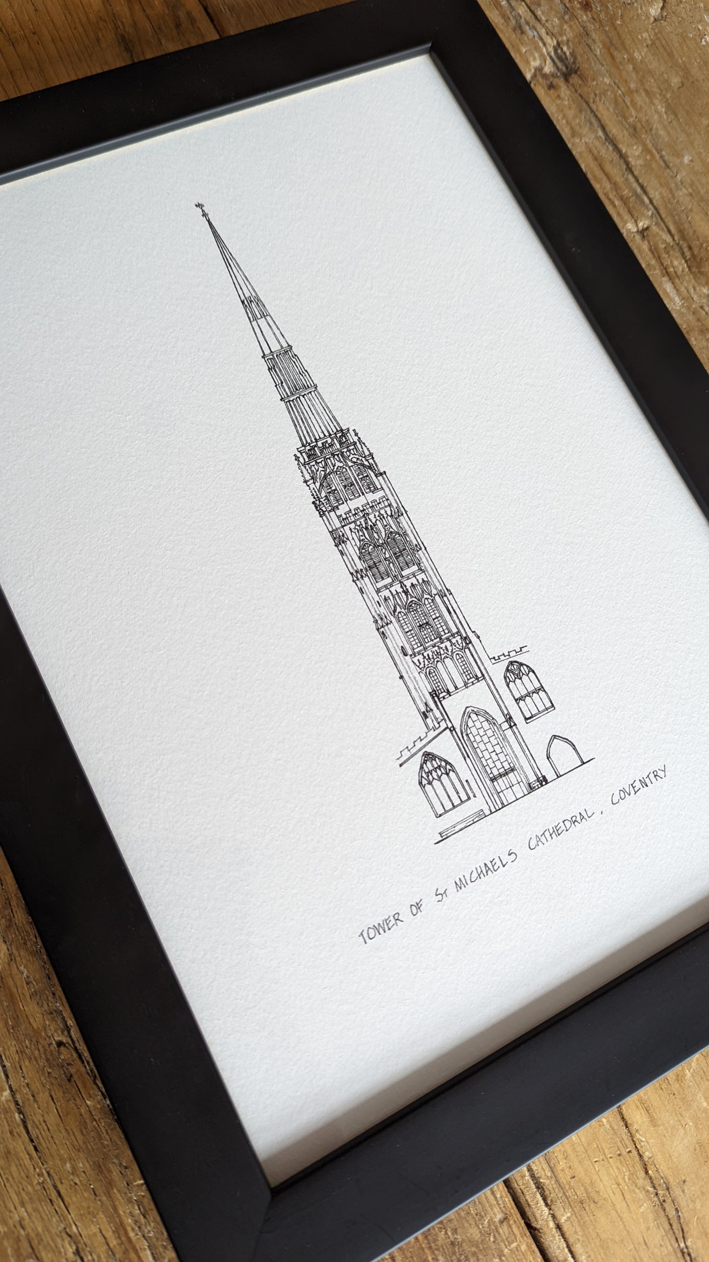 Coventry Cathedral - High Quality Architecture Print
