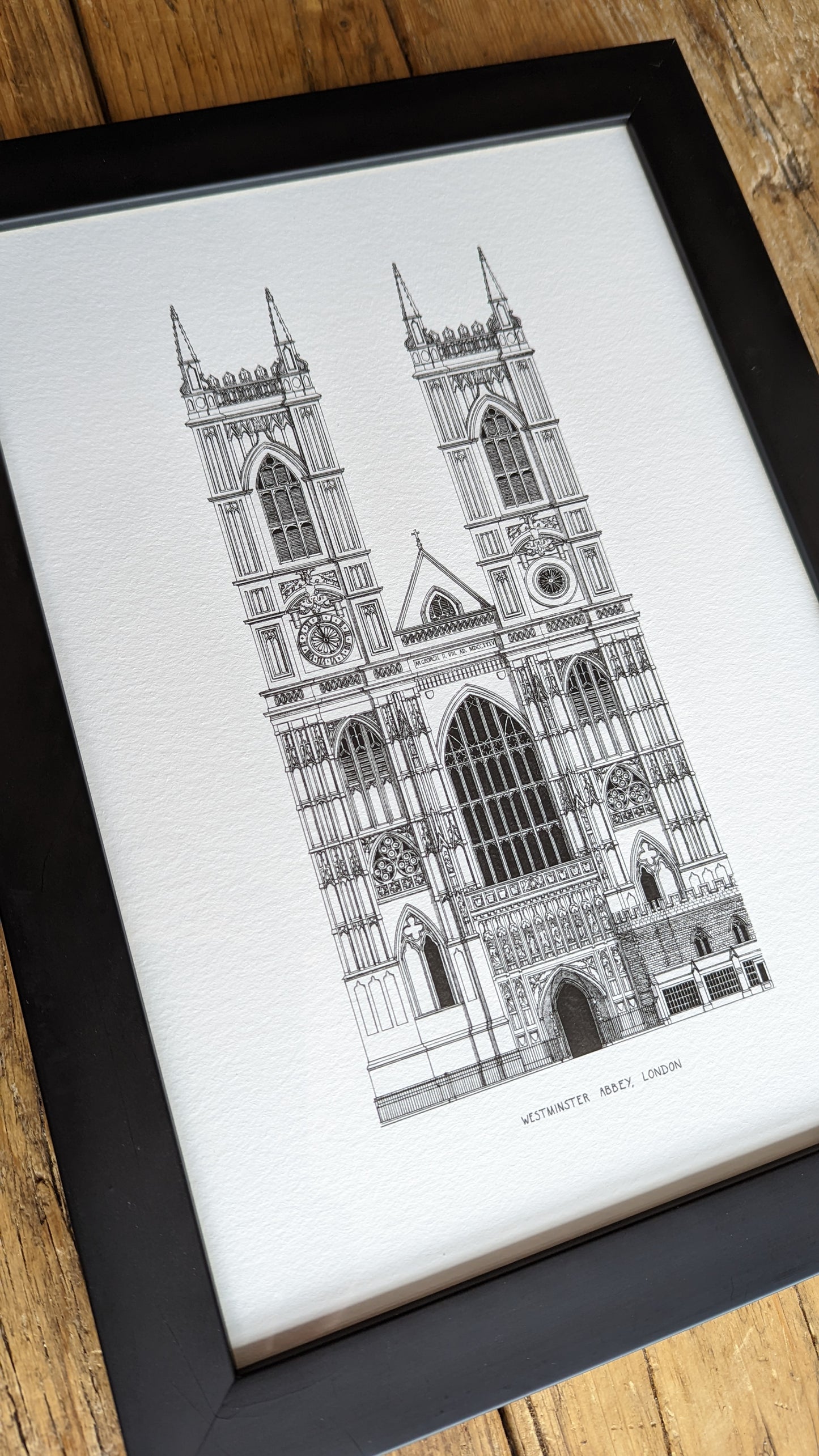 Westminster Abbey, London - High Quality Architecture Print