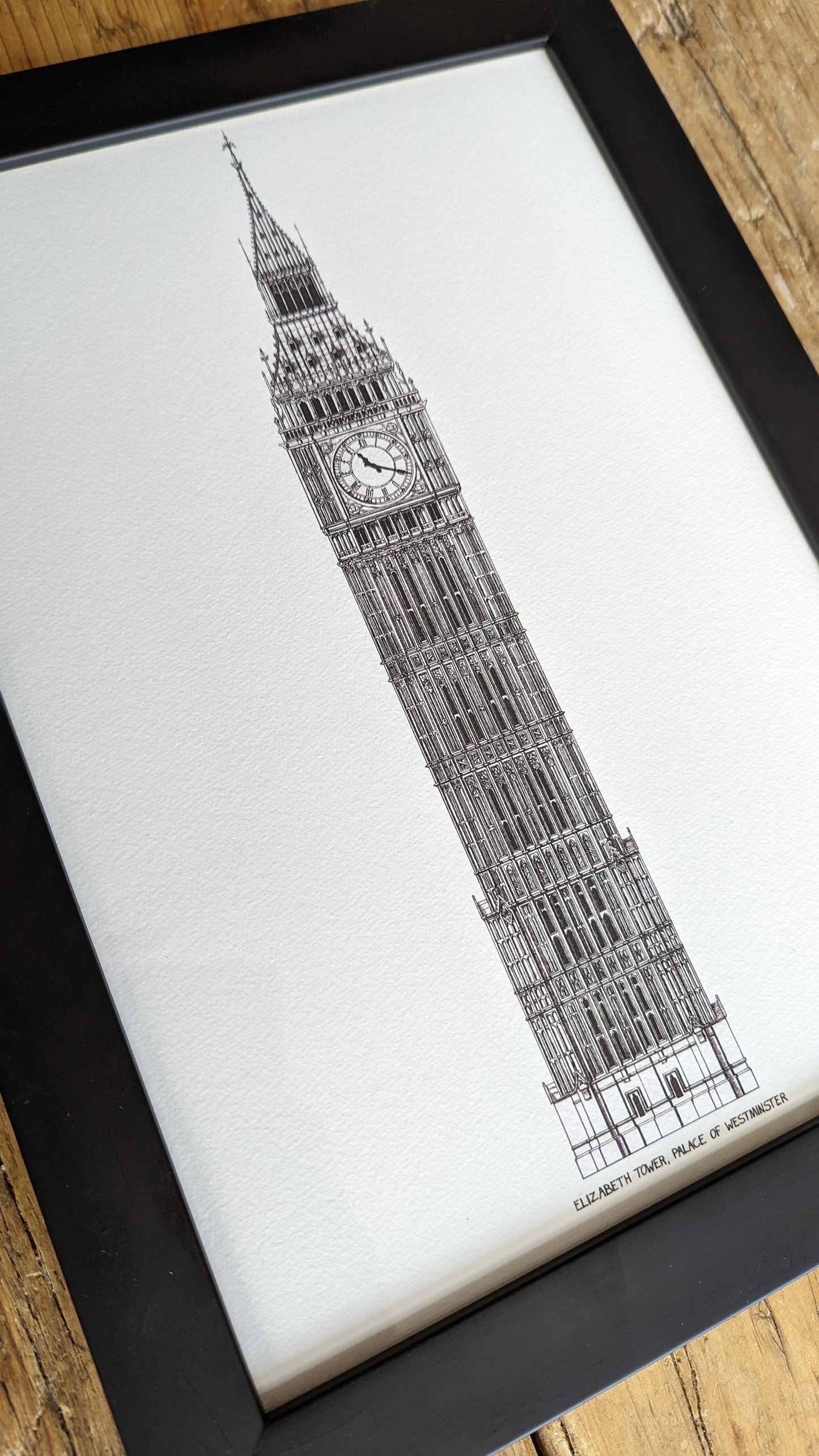 Big Ben, London - High Quality Architecture Print