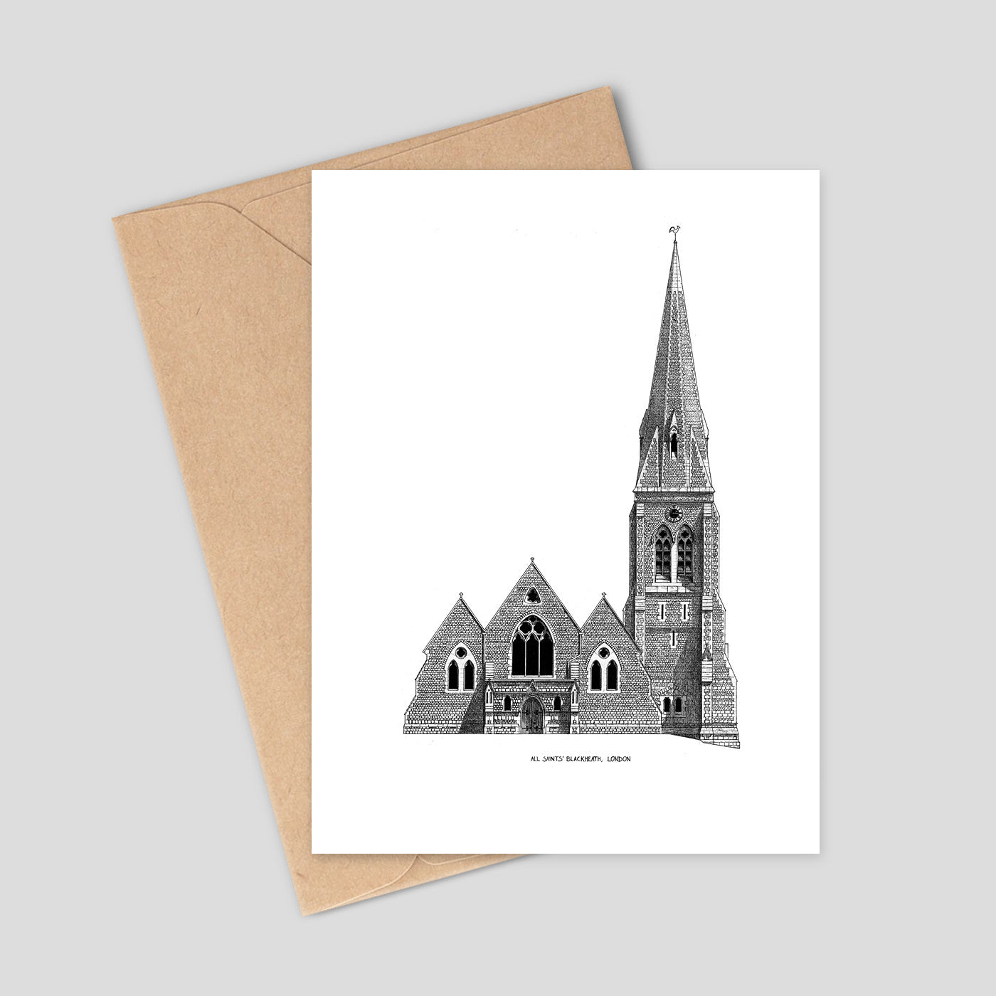 All Saints Church, Blackheath- Greetings Card