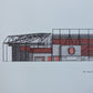 Close up of my artwork - Charlton Athletic Football Club