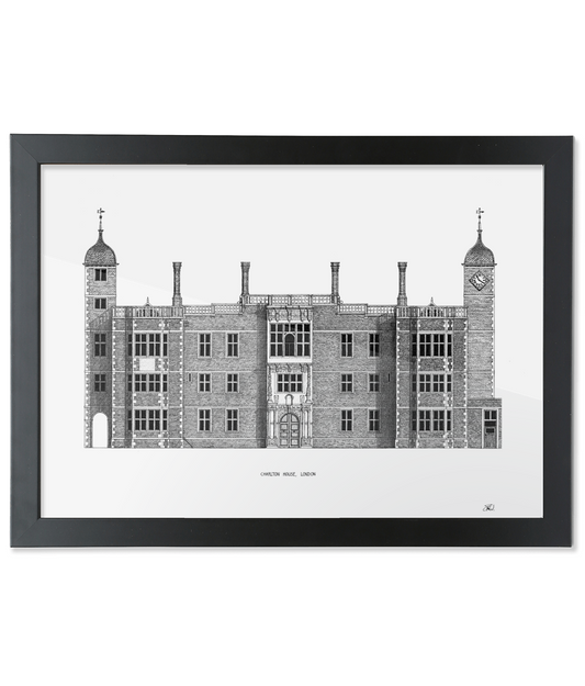 Charlton House, London - High Quality Architecture Print