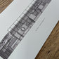 My drawing of Charlton Athletic Football Club - The Valley. Without colour.