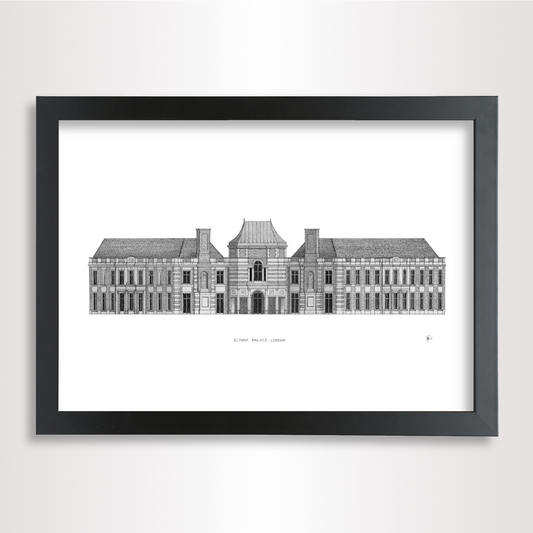 Eltham Palace drawing