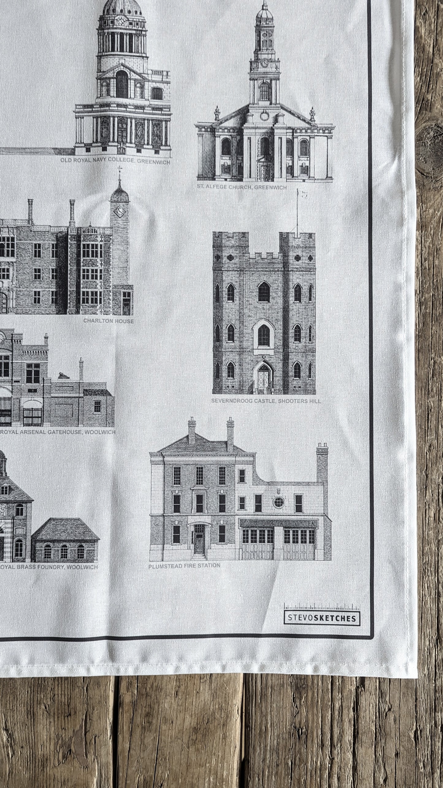 Royal Borough of Greenwich - Tea Towel