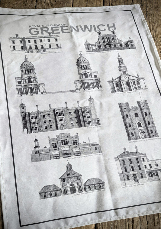 Royal Borough of Greenwich - Tea Towel