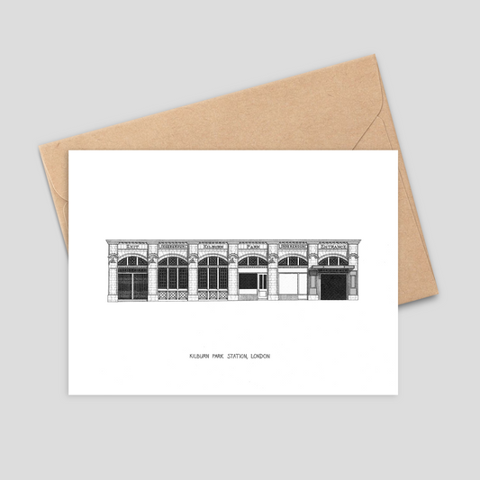 Kilburn Park Tube Station - Greetings Card