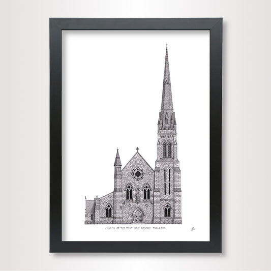 Holy Rosary Church, Midleton - High Quality Architecture Print (Copy)