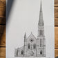 Sketch of Midleton Church.
