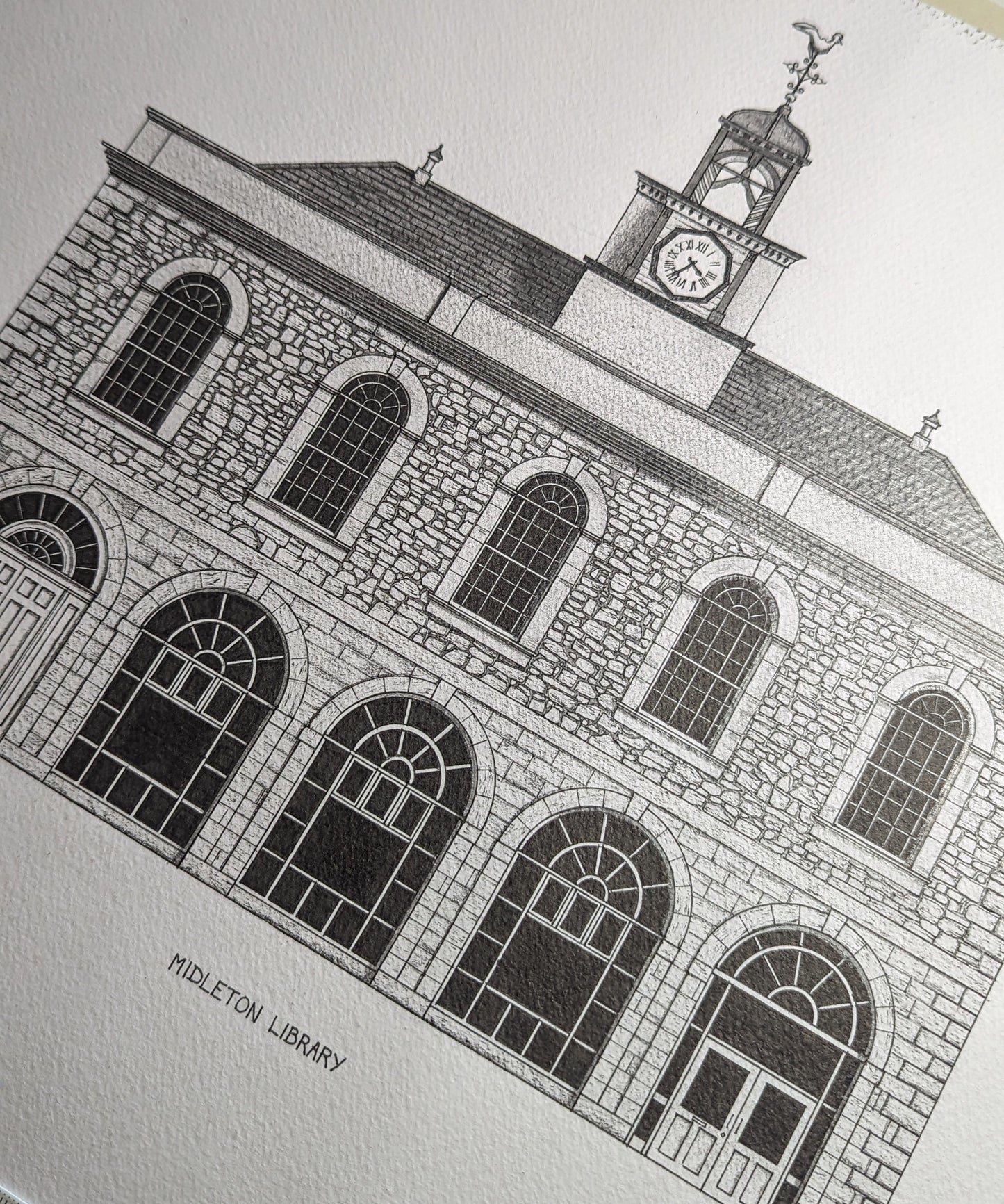 Midleton Library - High Quality Architecture Print