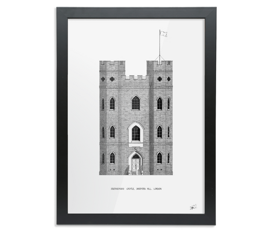 Severndroog Castle, Shooters Hill - High Quality Architecture Print