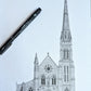 Holy Rosary Church, Midleton - High Quality Architecture Print (Copy)