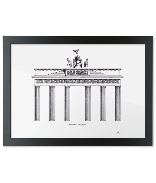 Brandenburg Gate, Berlin - High Quality Architecture Print