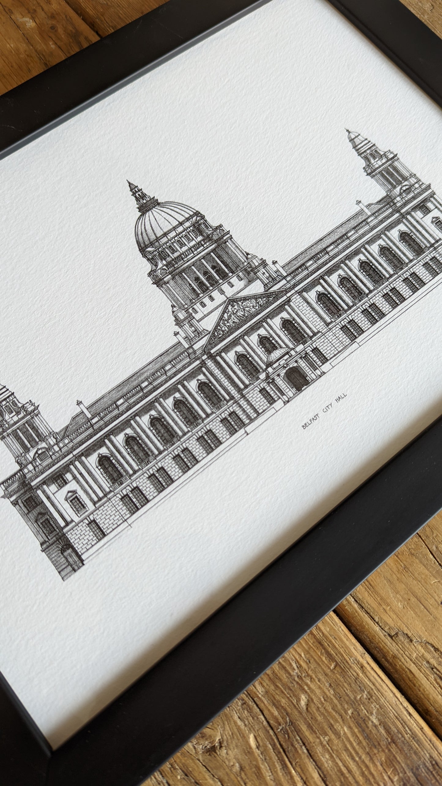 Belfast City Hall - High Quality Architecture Print