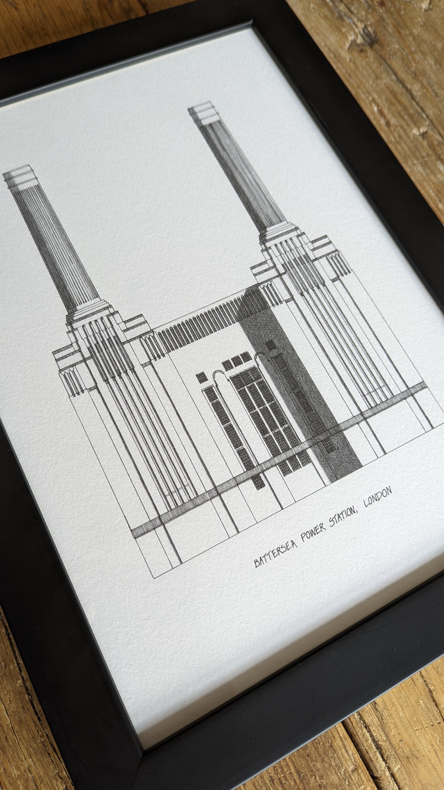 Battersea Power Station, London - High Quality Architecture Print