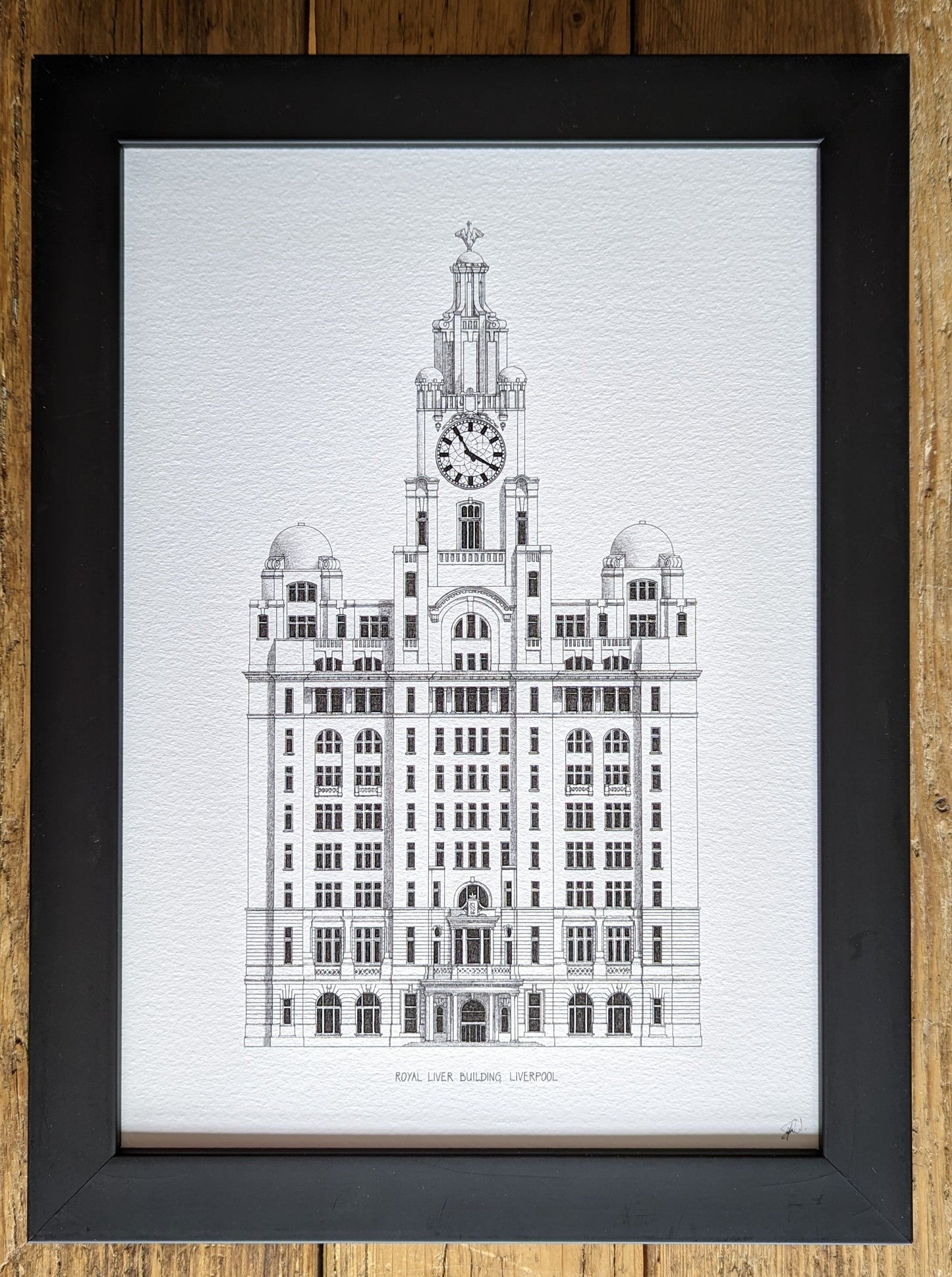 Liver Building, Liverpool - High Quality Print