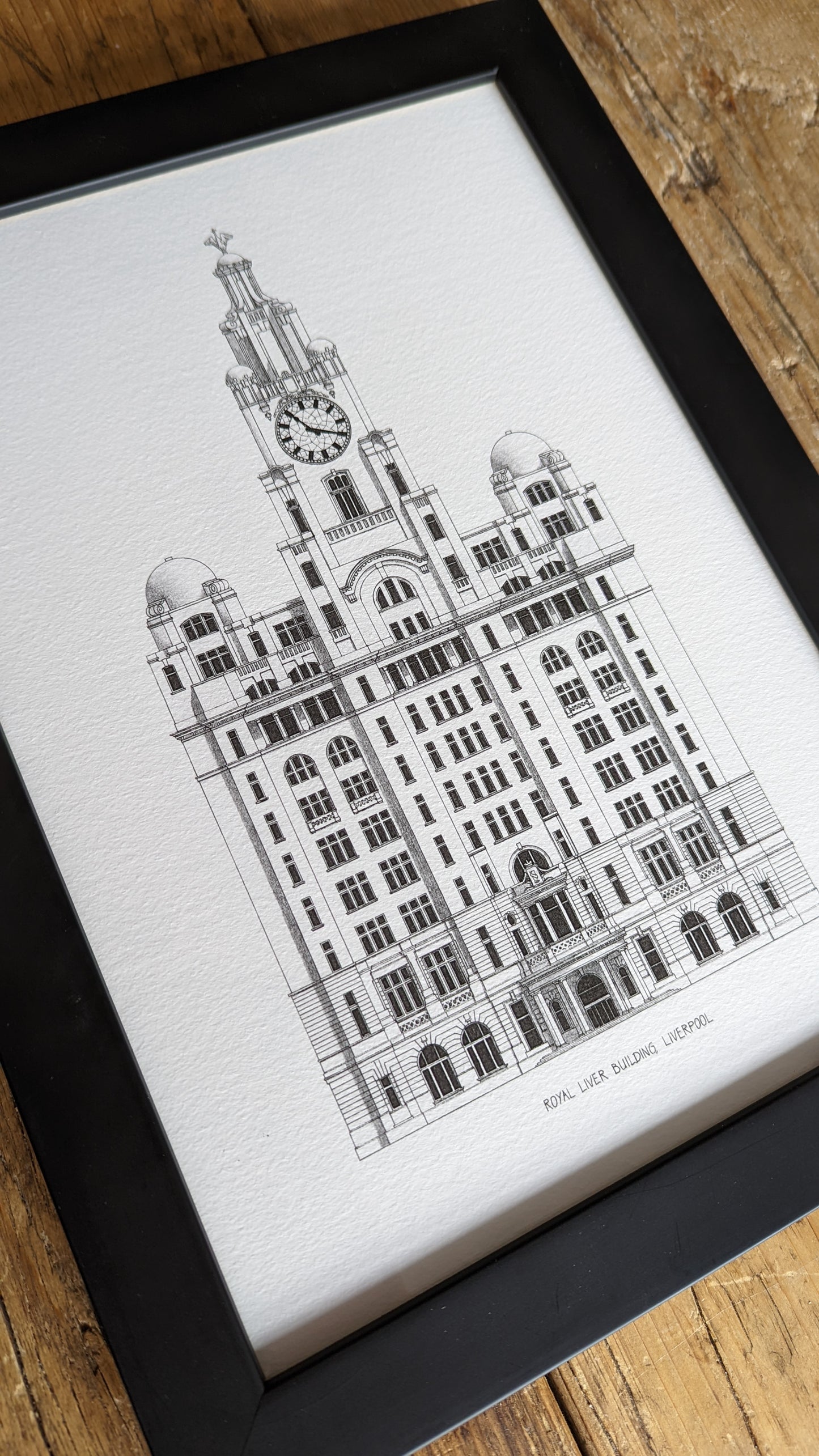 Liver Building, Liverpool - High Quality Print