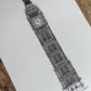 Big Ben, London - High Quality Architecture Print